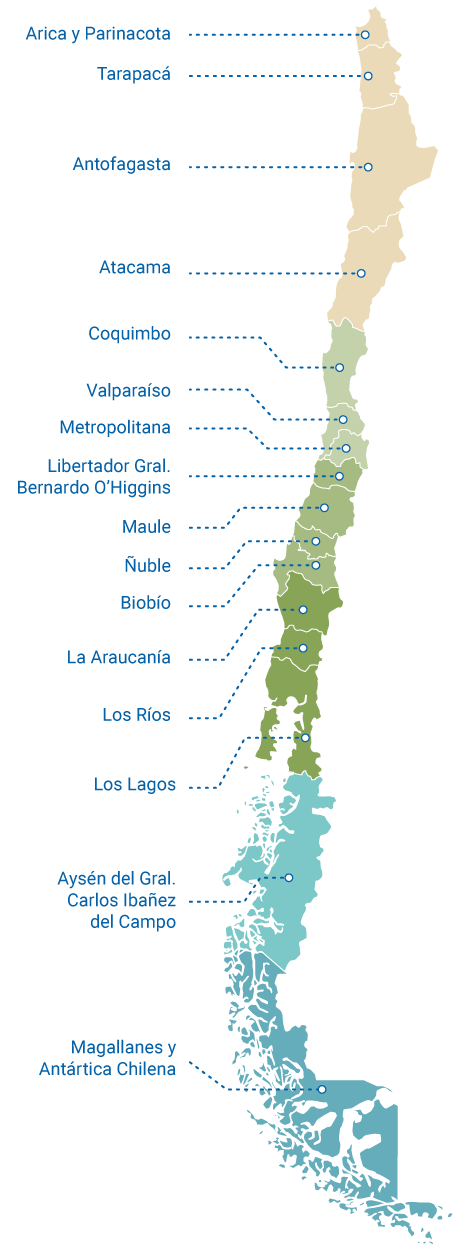 Mapa N°2 Chile 2025